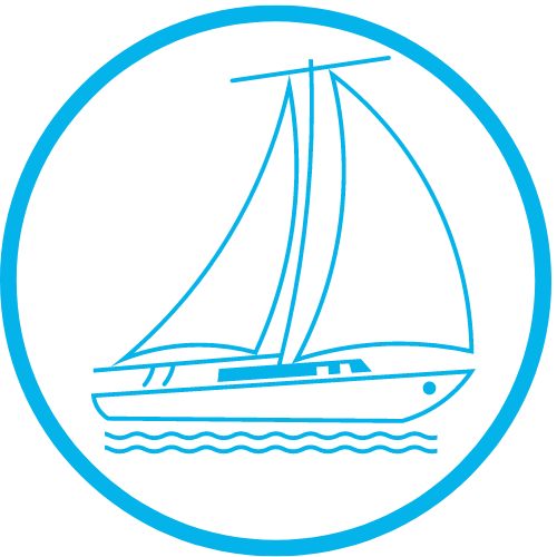 Icone symbolisant un voilier